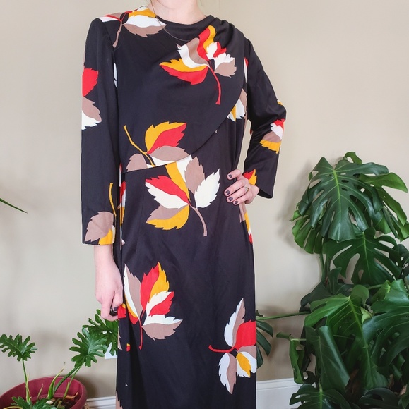 Vtg 1960s "Classic Lady by Constantine" Maxi Dress - Picture 3 of 8